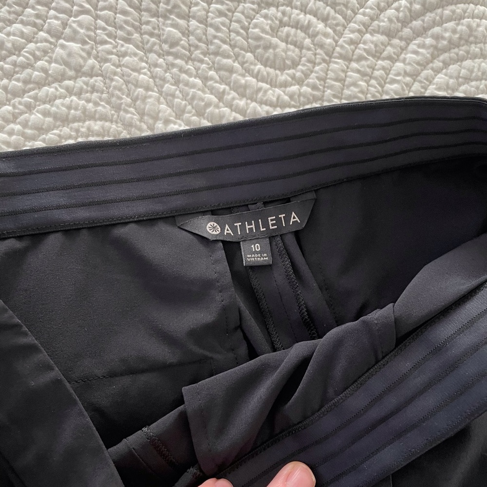 Athleta skort, black, size 10